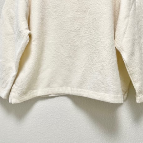 nest Robe スクエアネックウールプルオーバー