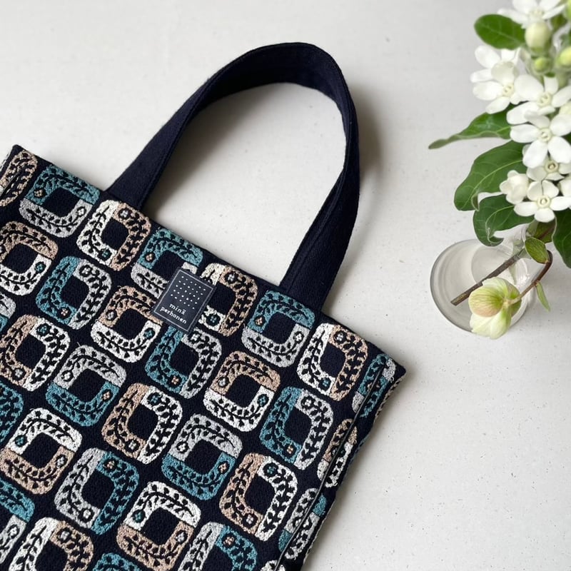 mina perhonen ミナ ペルホネン×BEAMS 別注 トートバッグ L 