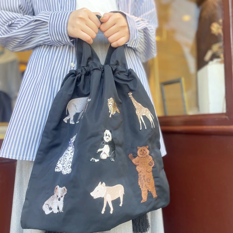 巾着バッグ／イアパピヨネ ear PAPILLONNER 巾着バッグ | Lisululu online