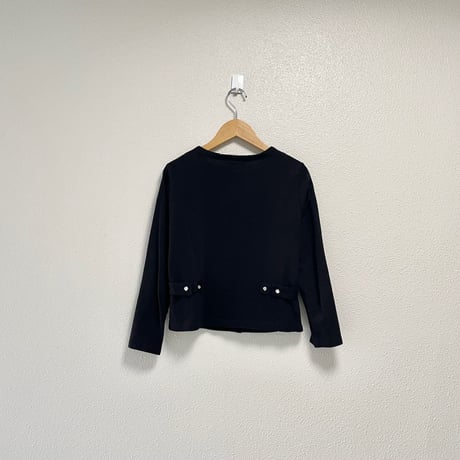 agnès b.  オーガニックコットン 長袖 カーディガンプレッション ”Le Petit”