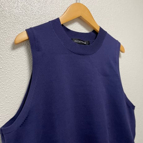mizuiro ind クルーネックベスト