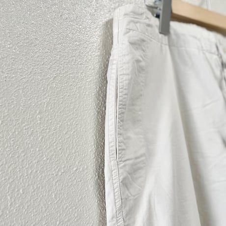 MHL. コットンストレートパンツ