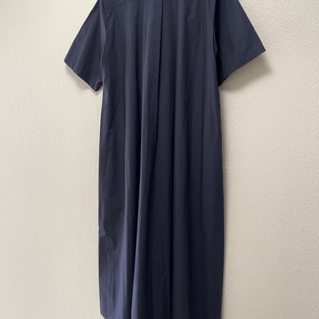 2025SS / タグ付き未使用品 MidiUmi ハーフスリーブAラインシャツワンピース