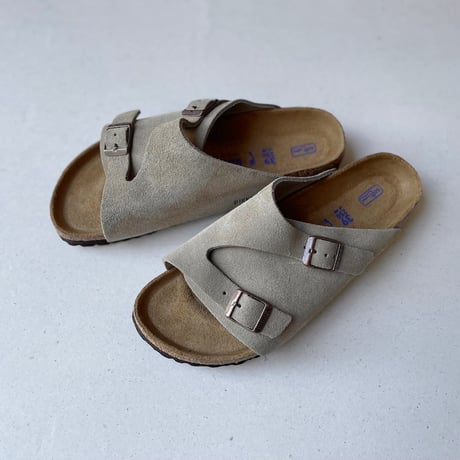 BIRKENSTOCK Zurich スエードレザーサンダル