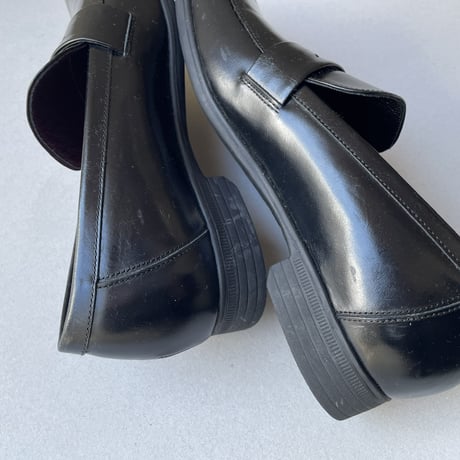 未使用品 / 販売継続品 / TRAVEL SHOES by chausser ガラスレザー ローファー