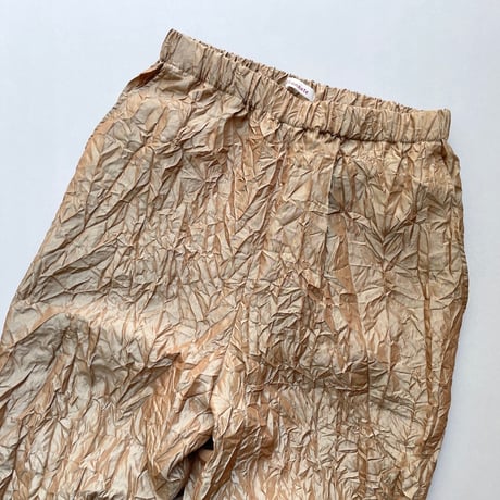販売継続品 / Honnete Crushed Chambray Easy Pants