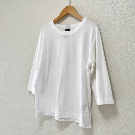 homspun 30/1天竺七分袖Tシャツ