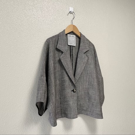 2025SS / 販売継続品 / BEARDSLEY ハーフスリーブツイードジャケット