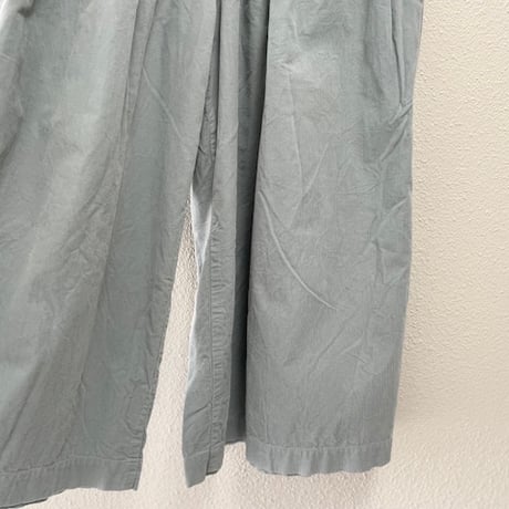2023AW / NATURAL LAUNDRY コーデュロイワイドエッグパンツ