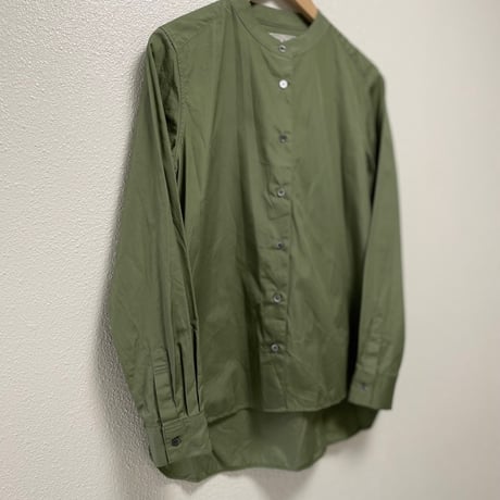 MidiUmi バンドカラーベーシックシャツ