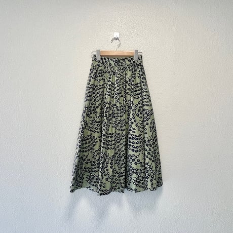 LE GLAZIK  バティックギャザースカート