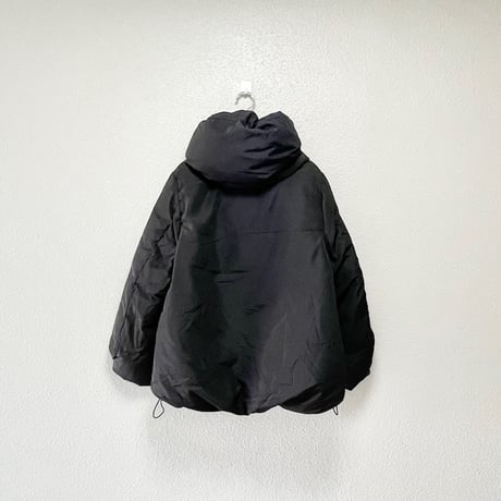 MidiUmi ショートフーデッドダウンコート