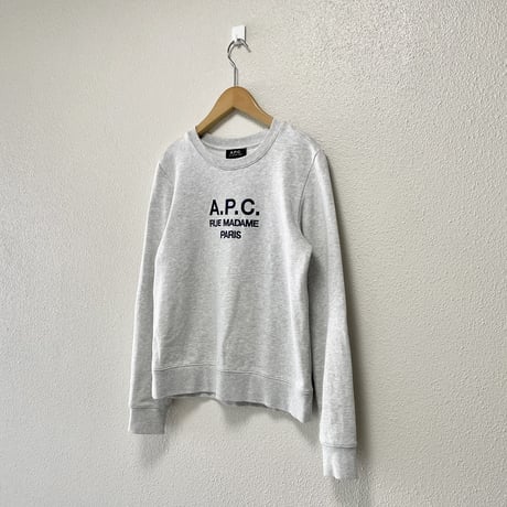 2023SS / A.P.C. ロゴ刺繍スウェット