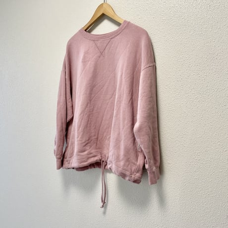 nest Robe × UpcycleLino 裏毛ガゼットプルオーバー