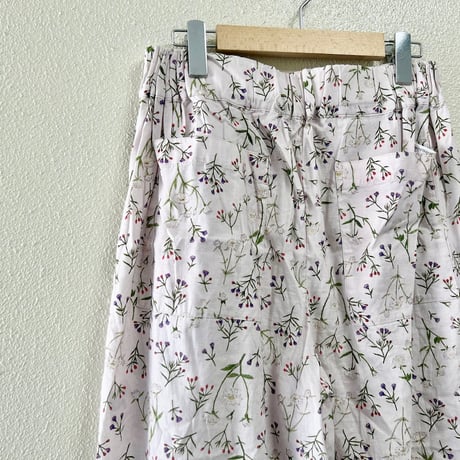 Nest Robe  UpcycleLino Flowers パンツ