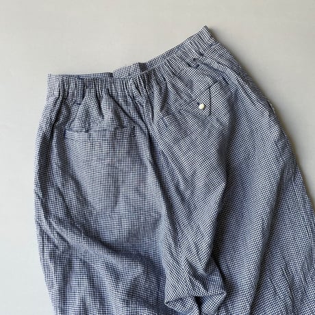 2025SS / l'atelier du savon くしゃくしゃコットン パンツ