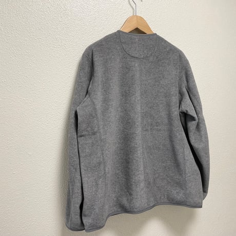 継続販売品 / DANTON  FLEECE COLLARLESS JACKET