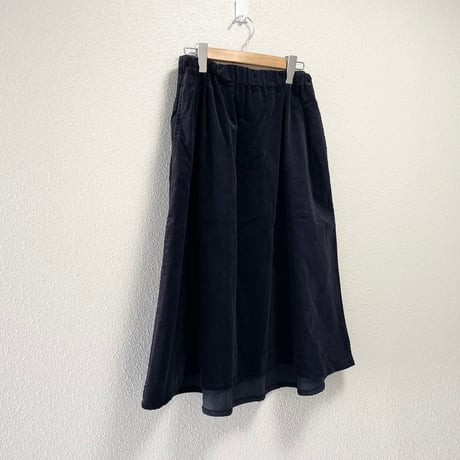 2025AW / 中川政七商店【WEB限定】綿麻のコール天　フレアスカート
