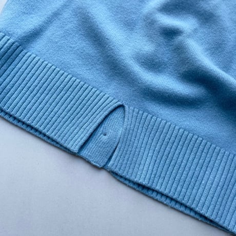 2023WEB限定item / NOLLEY'S カシミヤブレンド長めVネックカーディガン