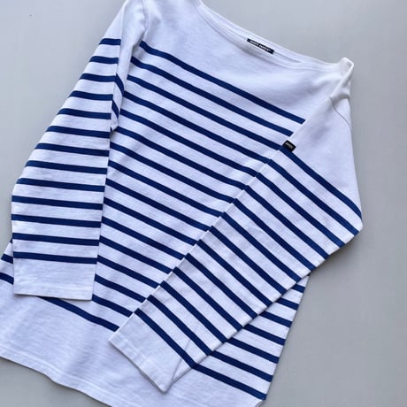 SAINT JAMES -vintage- NAVAL ボーダーカットソー