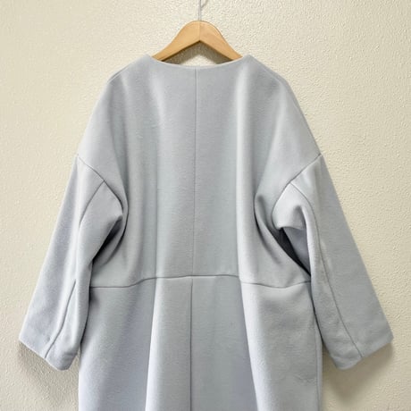 2024AW / ina ウエスト切り替えVネックコート