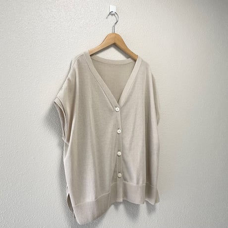 2024SS / VERMEIL par iena 12G 2wayカーディガン