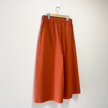 2024SS / HUIS. オーガニックコットンスカートパンツ 505
