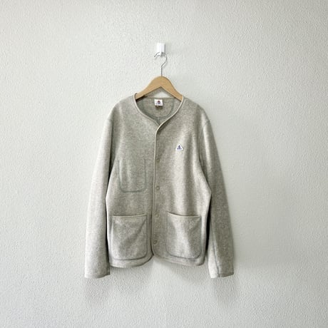 gevaco  両面起毛メランジフリースジャケット