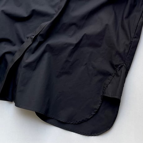 mizuiro ind ハーフスリーブ ワイド シャツワンピース