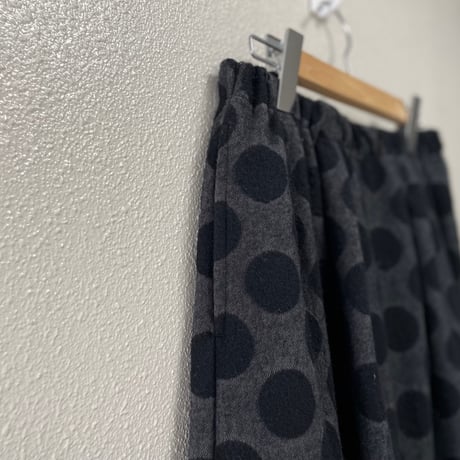 2024AW/ NATURAL LAUNDRY ドットJQタックドローSK