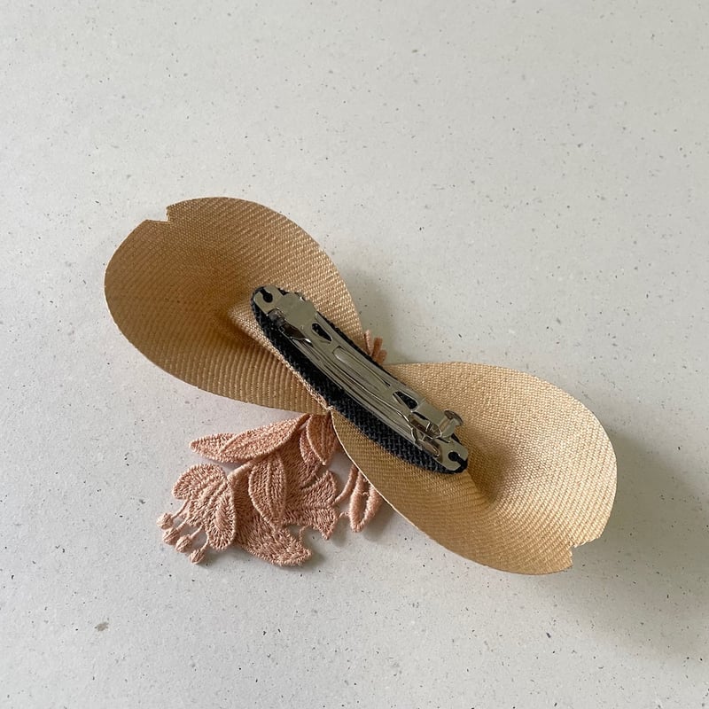 minaperhonen × itomi shinoyama design バレッタ- for