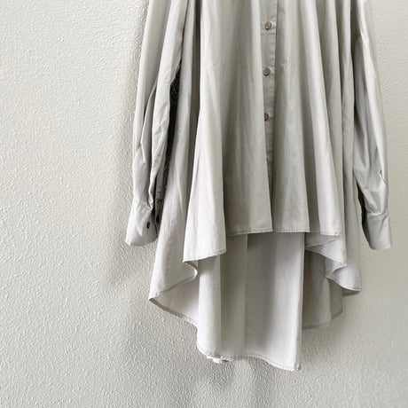 販売継続品 /  mizuiro ind  ワイドシャツチュニック