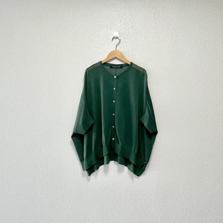 mizuiro ind  ハイゲージクルーネックカーディガン