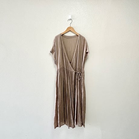nest Robe  リネンペーパー 2WAYワンピース