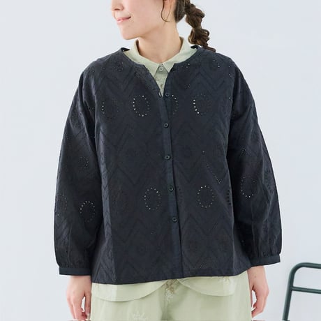 【3色展開】select レースショート丈アウター