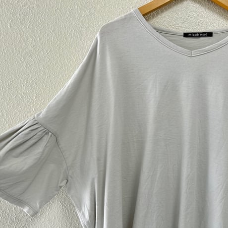 mizuiro ind ギャザー切替プルオーバー