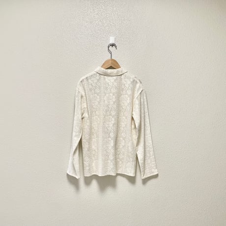 Ray BEAMS レースシャツ