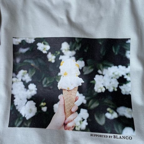 ADIEU TRISTESSE BLANCO ICE CREAMコラボトート