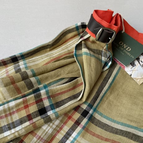 macalastair × O’NEIL of DUBLIN ロングキルトスカート