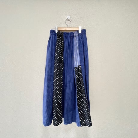 NATURAL LAUNDRY  パネルクロス シャーリングスカート