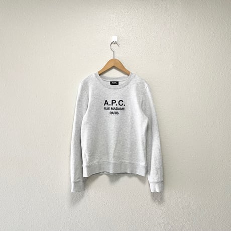 2023SS / A.P.C. ロゴ刺繍スウェット