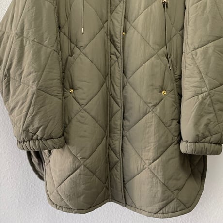 2024AW / SLOBE IENA 撥水パッディドフーディーポンチョ