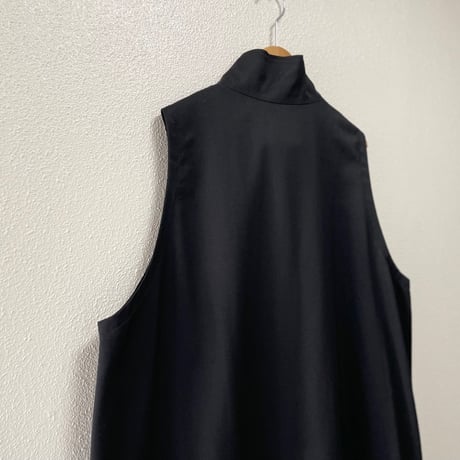 2024AW / mizuiro ind ポケット付きスタンドカラーワンピース