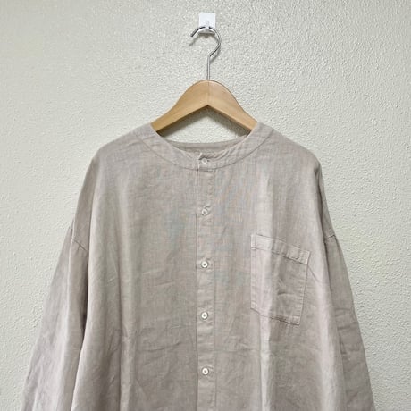 nest Robe  リネンクルーネックチュニックブラウス