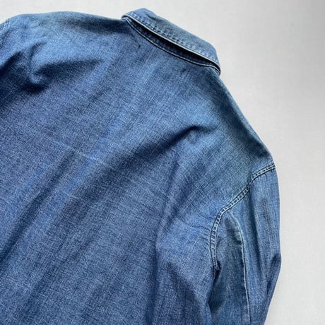 タグ付き未使用品 /  mizuiro ind  デニムショートシャツジャケット