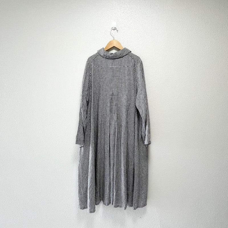 nest Robe ヘンプ先染めギンガムコート | Lisululu online