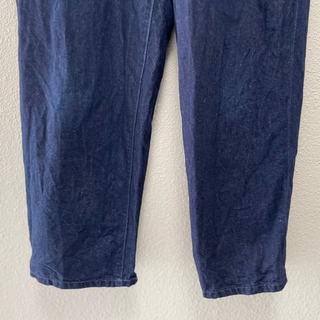 販売継続品 / TISSU サフィランリネンデニム ハイライズパンツ