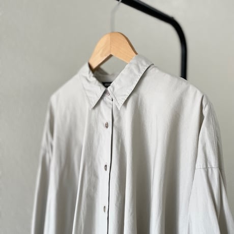 販売継続品 /  mizuiro ind  ワイドシャツチュニック