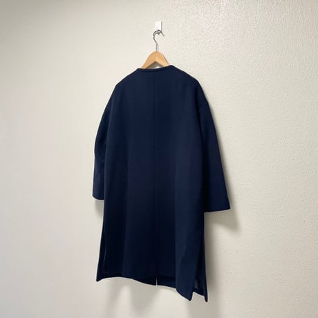 utilité リバービーバー ノーカラーボックスコート