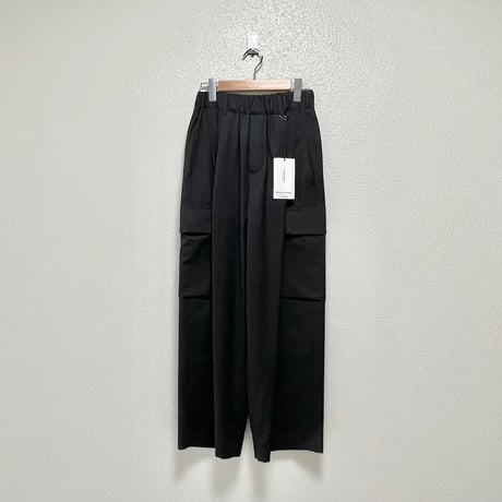 2025AW / 継続販売品 / nicholson&nicholson ストレッチ ウール カーゴ パンツ